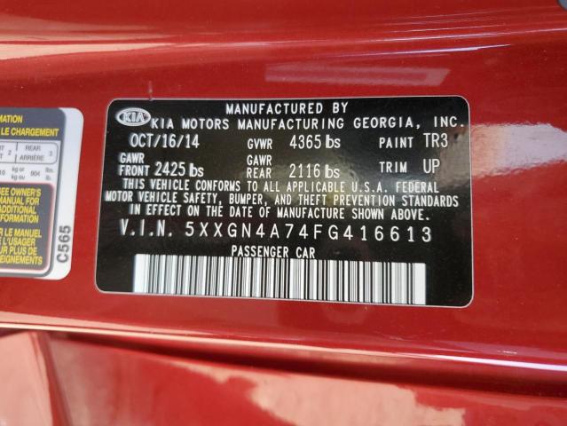 5XXGN4A74FG416613 KIA OPTIMA EX