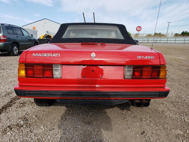 1986 Maserati Biturbo VIN: ZAM333B00GA100741 Lot: 53832343