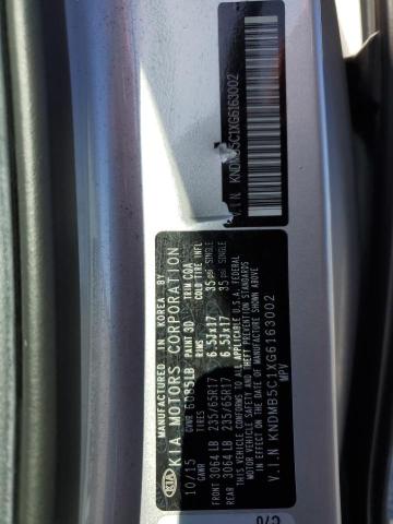 KNDMB5C1XG6163002 KIA SEDONA LX