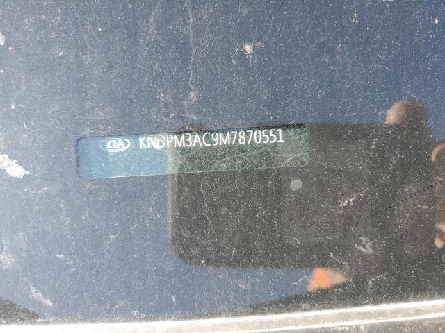 KNDPM3AC9M7870551 KIA Sportage Lx