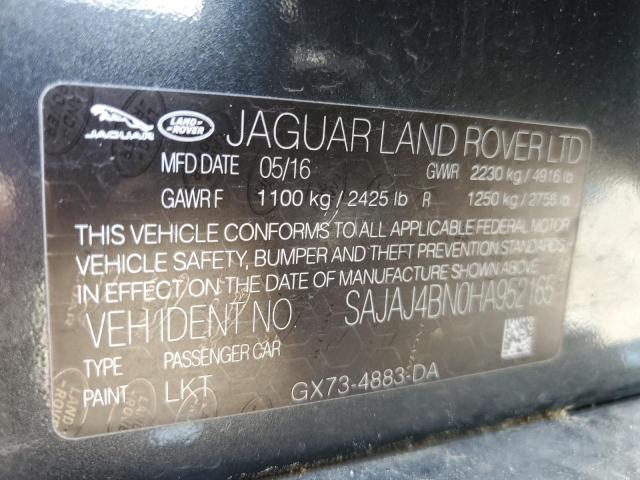 2017 JAGUAR XE PREMIUM - SAJAJ4BN0HA952165