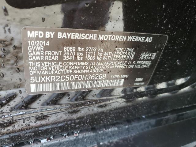 2015 BMW X5 SDRIVE3 - 5UXKR2C50F0H36268