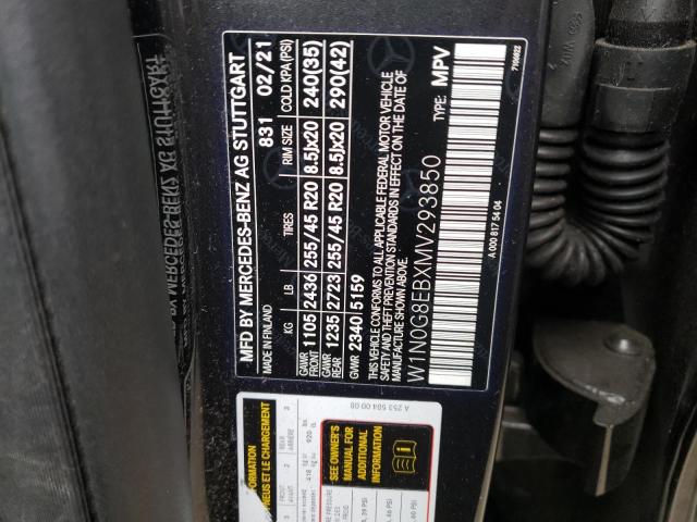 W1N0G8EBXMV293850 Mercedes-Benz Glc 300 4matic