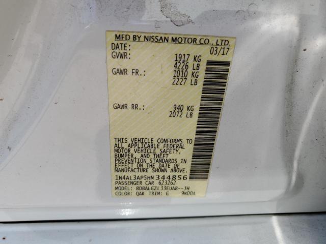 1N4AL3AP5HN344856 Nissan ALTIMA 2.5