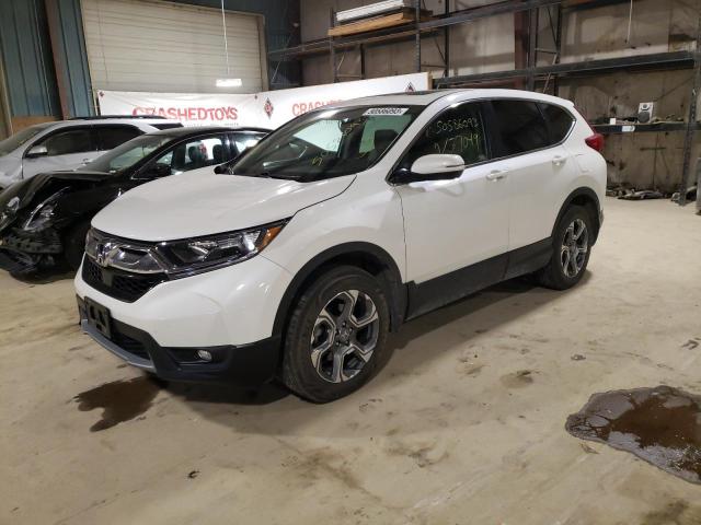 Salvage cars for sale from Copart Eldridge, IA: 2018 Honda CR-V EXL