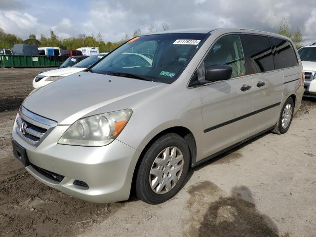 Salvage cars for sale from Copart Duryea, PA: 2006 Honda Odyssey LX