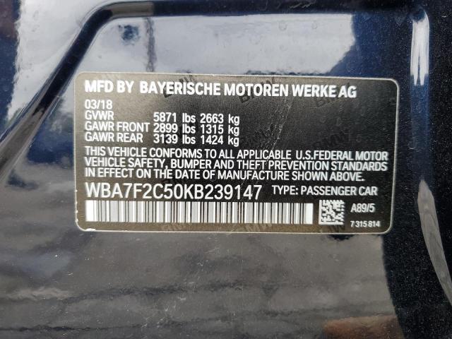 2019 BMW ALPINA B7 - WBA7F2C50KB239147