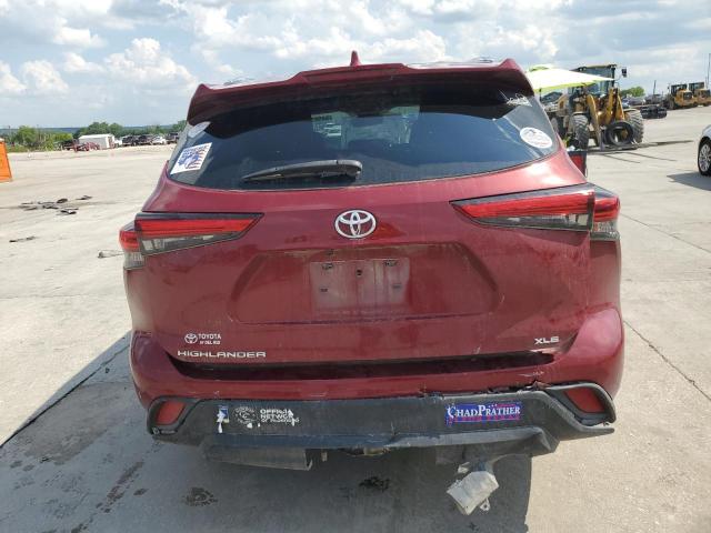 VIN 5TDGZRAH7LS004500 2020 Toyota Highlander, Xle no.6