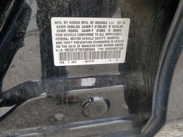 2015 ACURA ILX 20 TEC - 19VDE1F70FE005544
