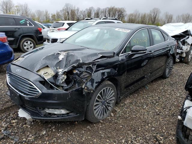 Lot #2519044688 2017 FORD FUSION SE salvage car