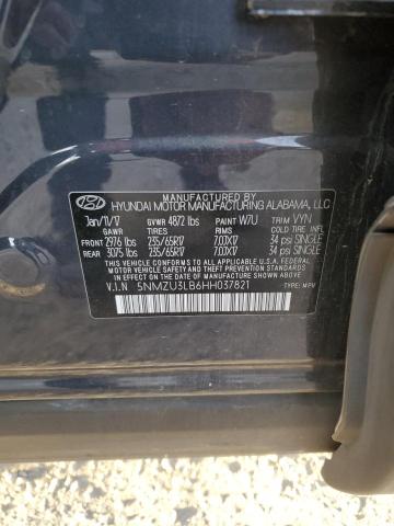 5NMZU3LB6HH037821 Hyundai SANTA FE SPORT