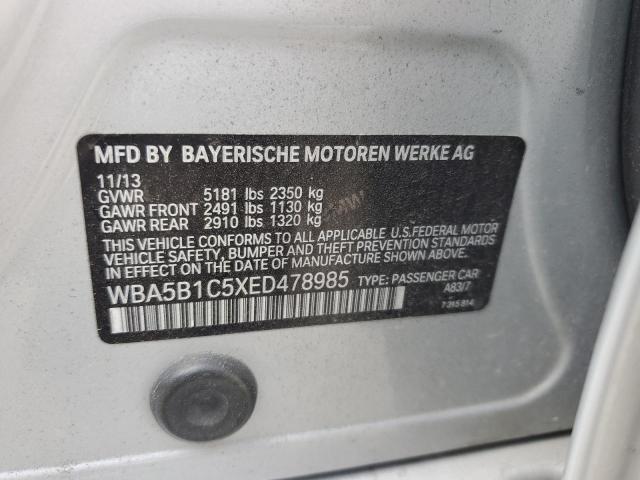 WBA5B1C5XED478985 BMW 535 I