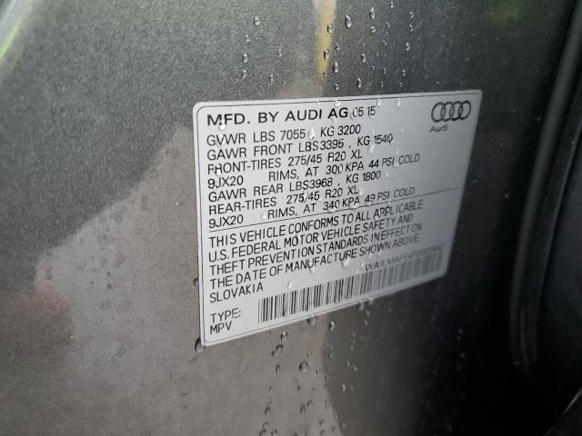 2015 AUDI Q7 TDI PRE - WA1LMAFE4FD025442