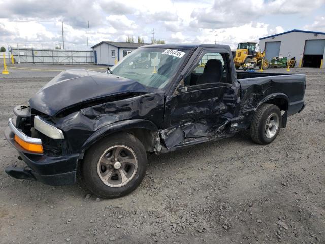 Chevrolet S10 salvage cars for sale: 2001 Chevrolet S Truck S10