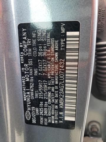 KM8K23AG7LU071432 Hyundai Kona Sel
