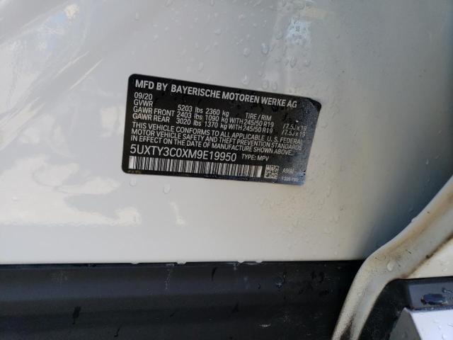 5UXTY3C0XM9E19950 BMW X3 Sdrive30i