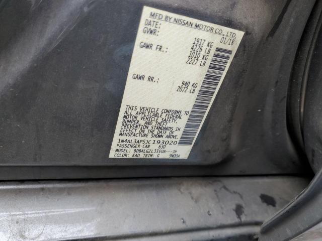 1N4AL3AP5JC193020 Nissan ALTIMA 2.5