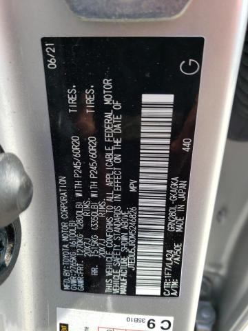 2021 TOYOTA 4RUNNER NI - JTEDU5JR0M5246826