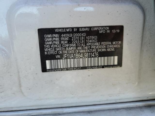 JF1VA1B64L9811476 Subaru Wrx Premium