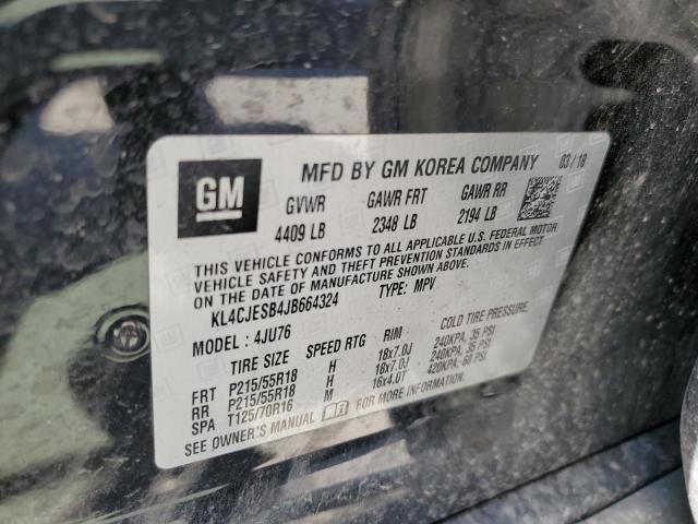 2018 BUICK ENCORE AWD - KL4CJESB4JB664324