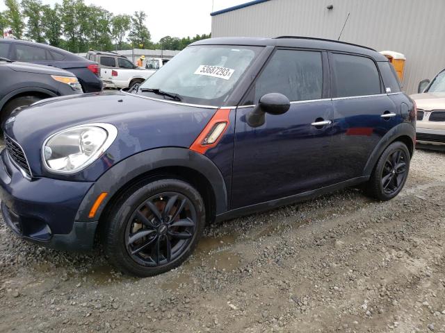 Salvage cars for sale at Spartanburg, SC auction: 2012 Mini Cooper S Countryman