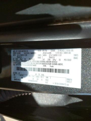 1FTFW1EG2JKD57495 Ford F150 Supercrew