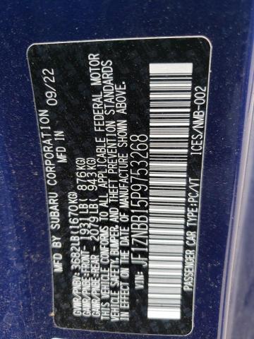 2023 TOYOTA GR 86 JF1ZNBB15P9753268