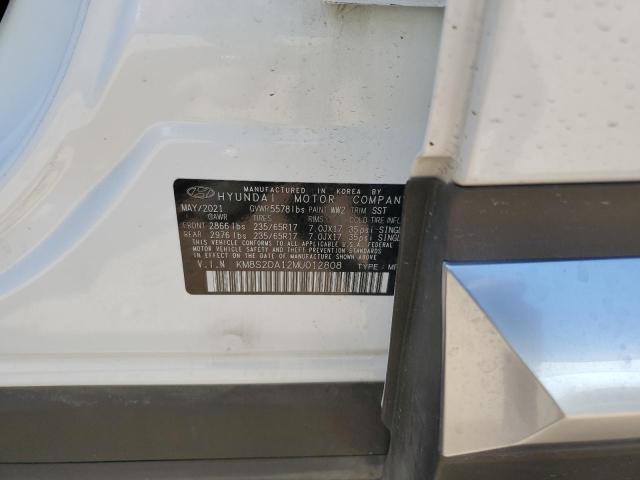 2021 HYUNDAI SANTA FE B KM8S2DA12MU012808