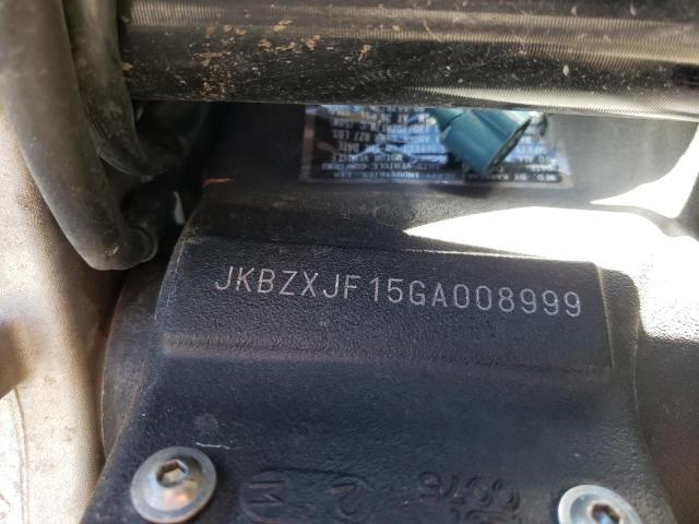 2016 KAWASAKI ZX636 F JKBZXJF15GA008999