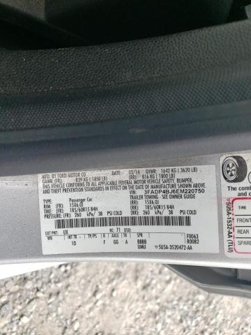 3FADP4BJ6EM220750 Ford FIESTA SE