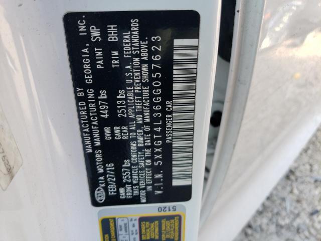 5XXGT4L36GG057623 KIA Optima Lx