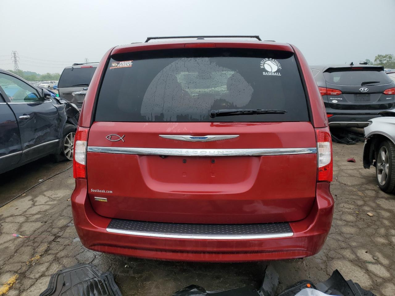 2C4RC1BG7ER293875 2014 Chrysler Town & Country Touring