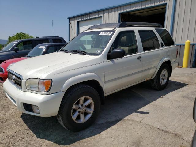 Salvage cars for sale from Copart Chambersburg, PA: 2003 Nissan Pathfinder LE