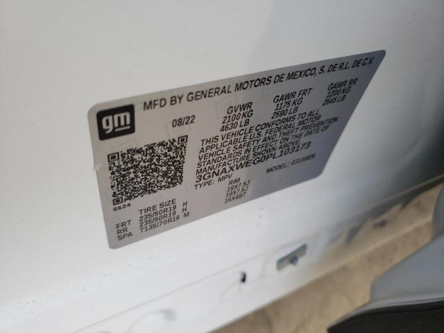 2023 CHEVROLET EQUINOX RS 3GNAXWEG0PL103173