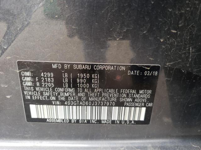 4S3GTAD60J3737970 Subaru Impreza Premium Plus