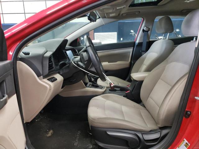 Image 7 of 2020 Hyundai Elantra  salvage vehicle - Lot #51289703 at Copart