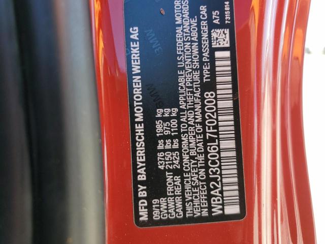 2020 BMW 230XI - WBA2J3C06L7F02008