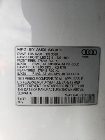 WA1LGAFE3FD015346 2015 AUDI Q7, photo no. 13