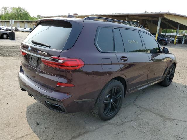 VIN 5UXCX6C06L9C18274 2020 BMW X7, M50I no.3