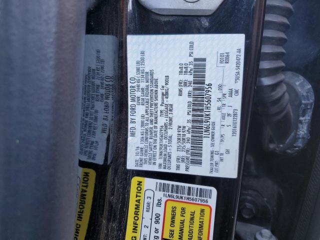 1LN6L9UK1H5607956 Lincoln Continental