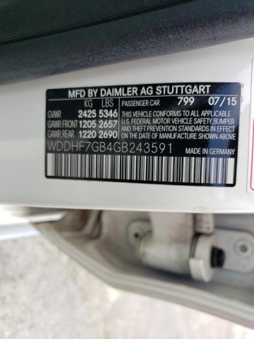 WDDHF7GB4GB243591 Mercedes-Benz E 63 AMG-S