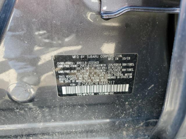 2020 SUBARU FORESTER S - JF2SKARC9LH448217