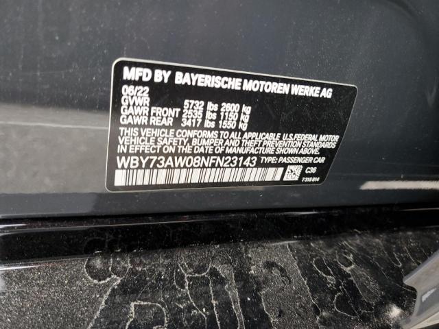 2022 BMW I4 EDRIVE4 - WBY73AW08NFN23143