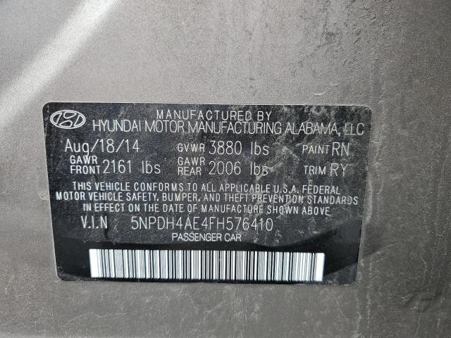 2015 HYUNDAI ELANTRA SE - 5NPDH4AE4FH576410