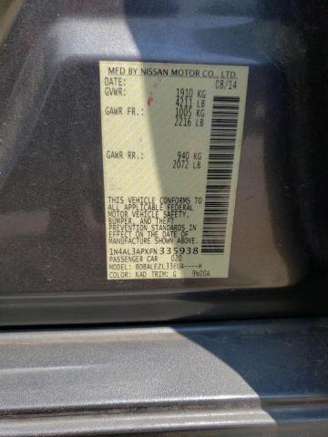 1N4AL3APXFN335938 Nissan ALTIMA 2.5