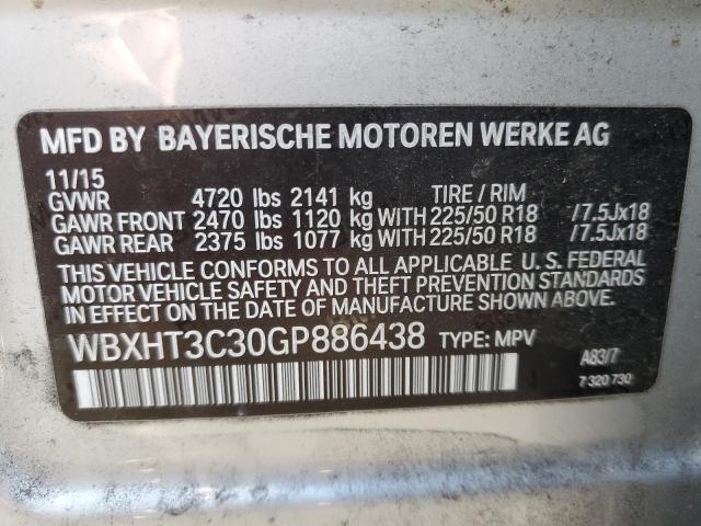 WBXHT3C30GP886438 BMW X1 Xdrive28i