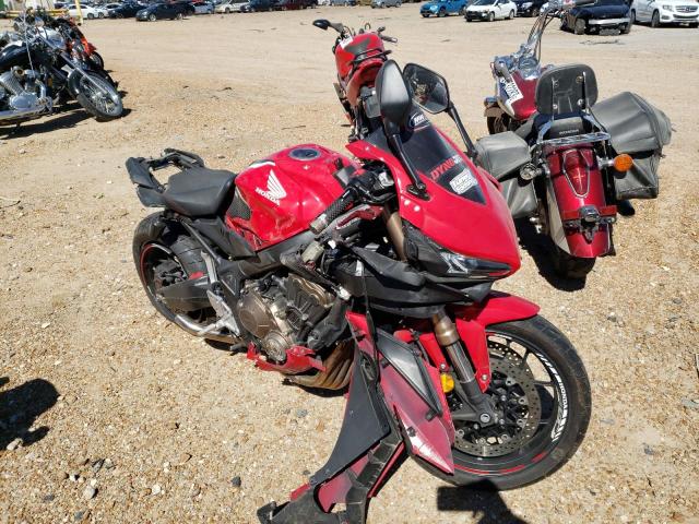 Salvage motorcycles for sale at Bridgeton, MO auction: 2020 Honda CBR650 RA