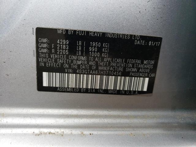 4S3GTAA67H3710456 Subaru Impreza