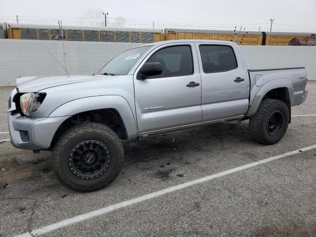 Salvage cars for sale from Copart Van Nuys, CA: 2015 Toyota Tacoma Double Cab Prerunner