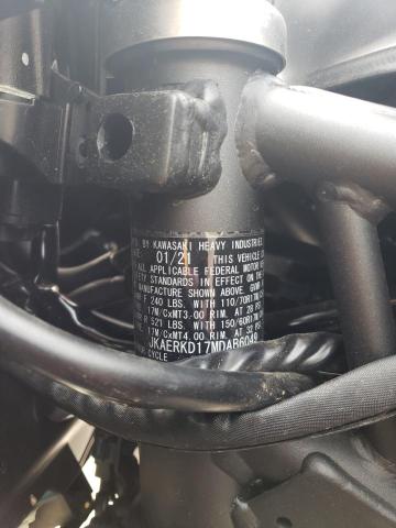 2021 KAWASAKI ER400 D - JKAERKD17MDAB6049